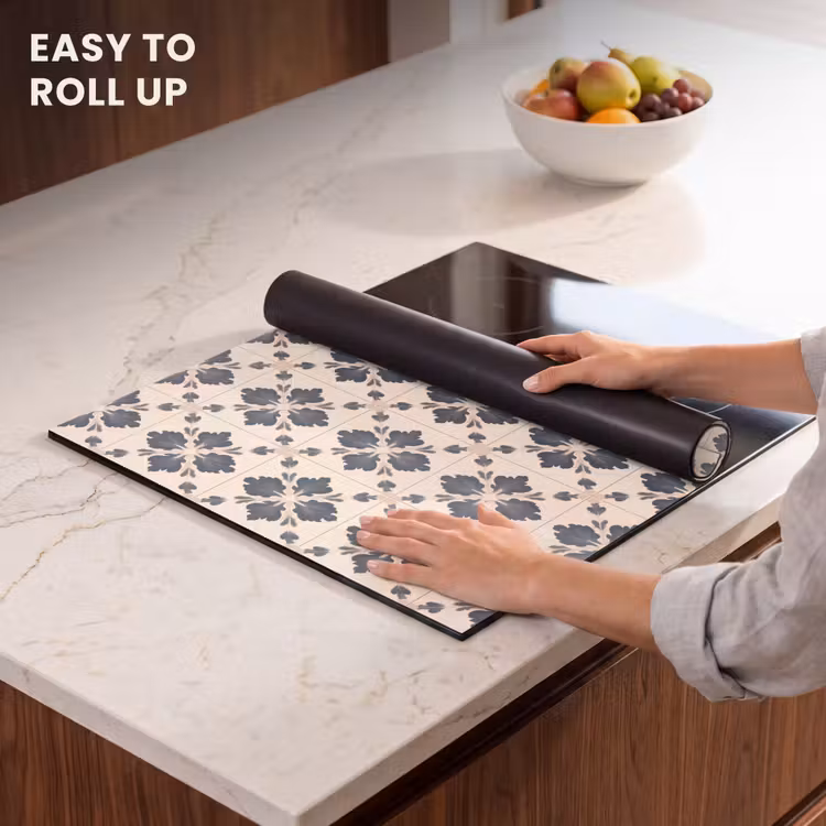 Induction hob protector - Leaf shape - Classic - Colorful — 6