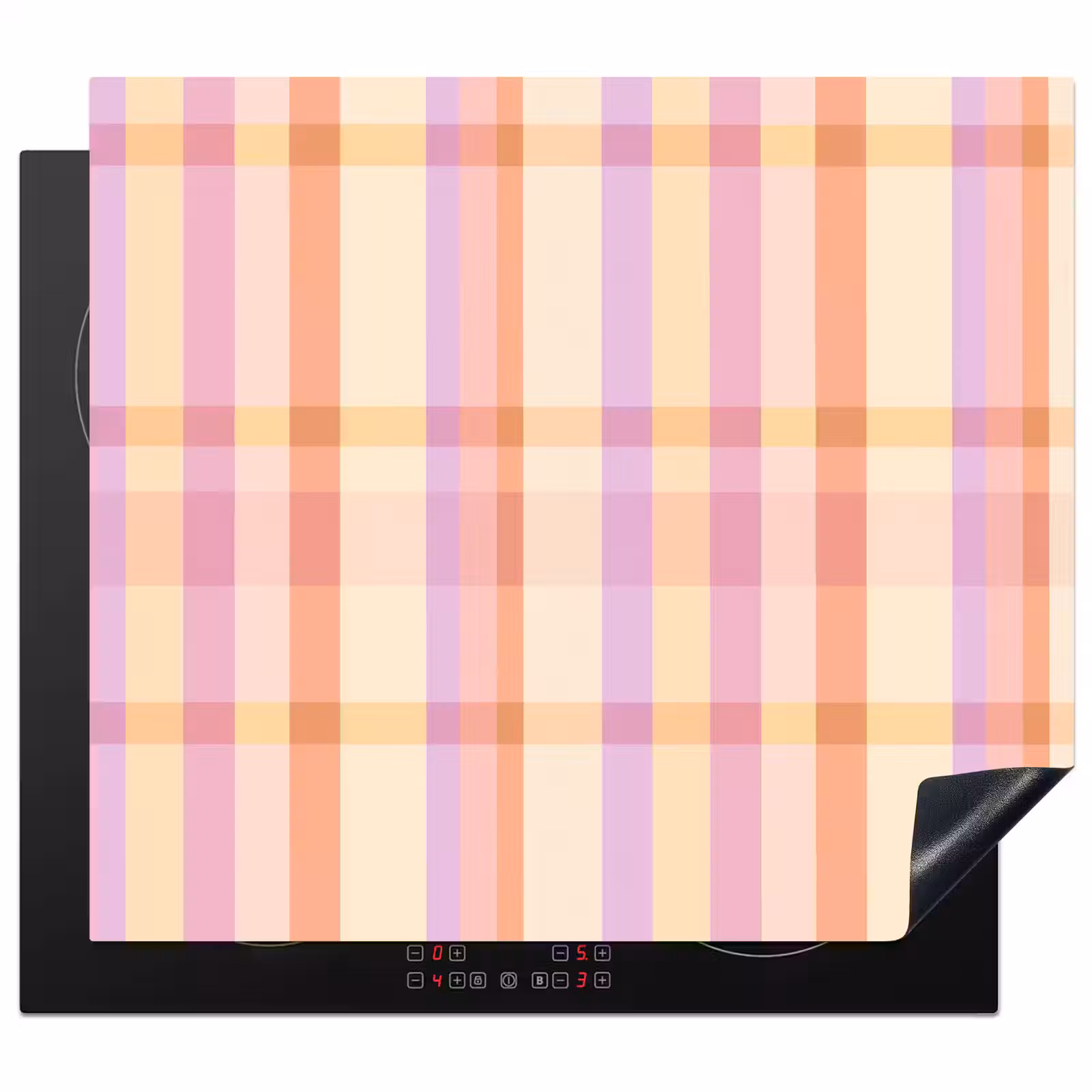 Induction hob protector - Pastel - off pattern - Geometric — 1