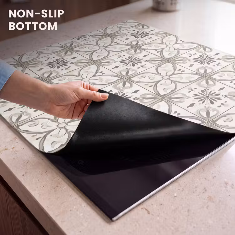 Induction hob protector - Antique - Tile - Beige — 5