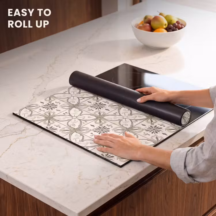 Induction hob protector - Antique - Tile - Beige — 6