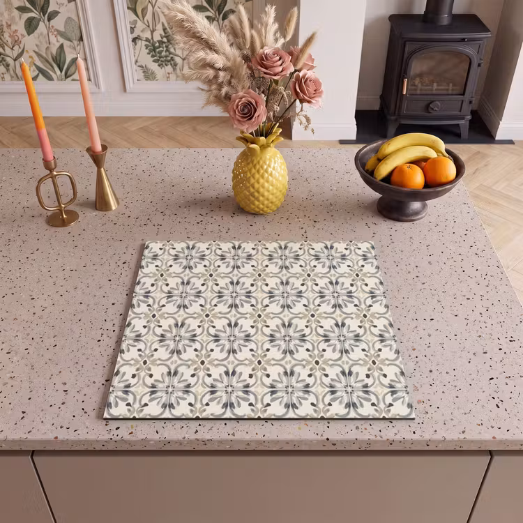 Induction hob protector - Floral - Pattern - Colorful — 3