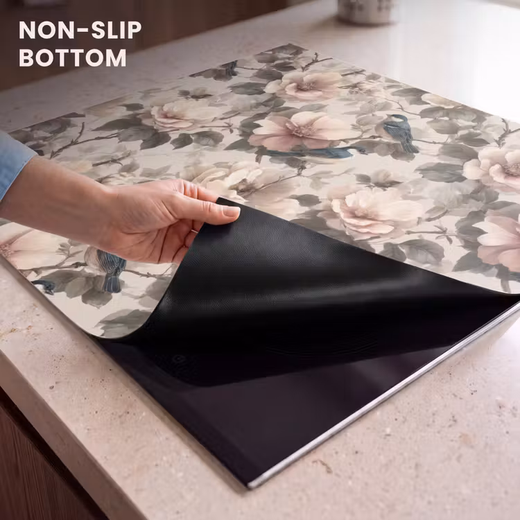Induction hob protector - Classic - Birds - Colorful — 5
