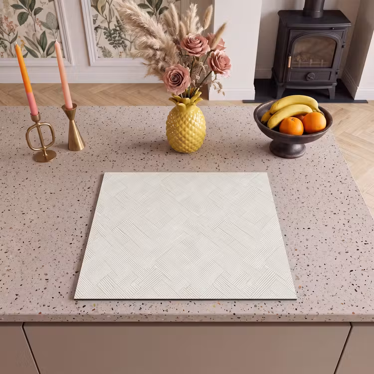 Induction hob protector - Texture - Abstract - Beige — 3