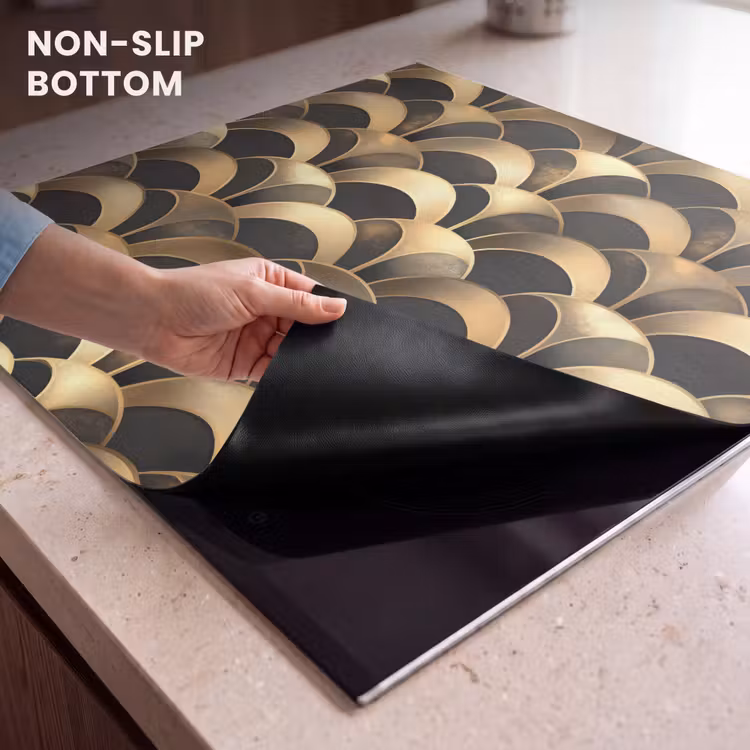 Induction hob protector - Scales - Texture - Gold — 5