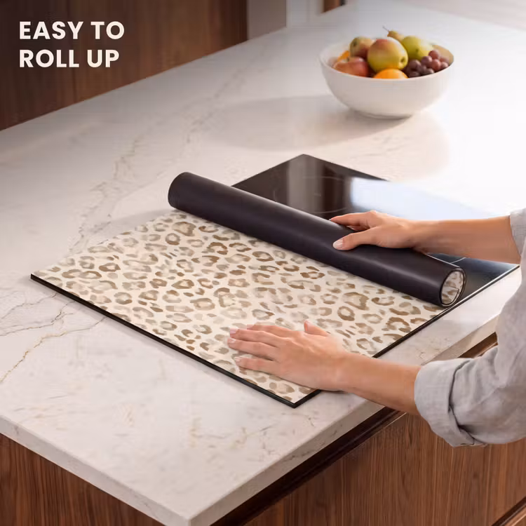 Induction hob protector - Leopard - Classic - Beige — 6