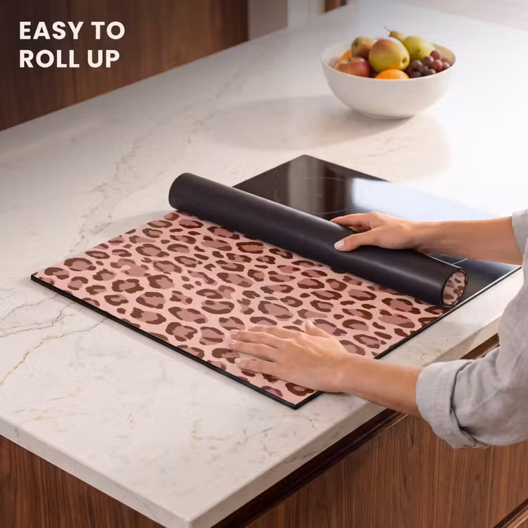 Induction hob protector - Leopard - Pattern - Pink — 6