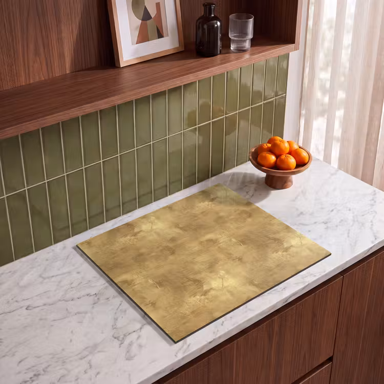 Induction hob protector - Industrial - Texture - Gold — 4