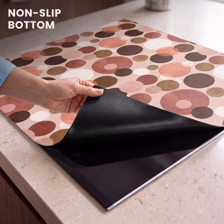 Induction hob cover - Circles - Modern - Colorful — 5