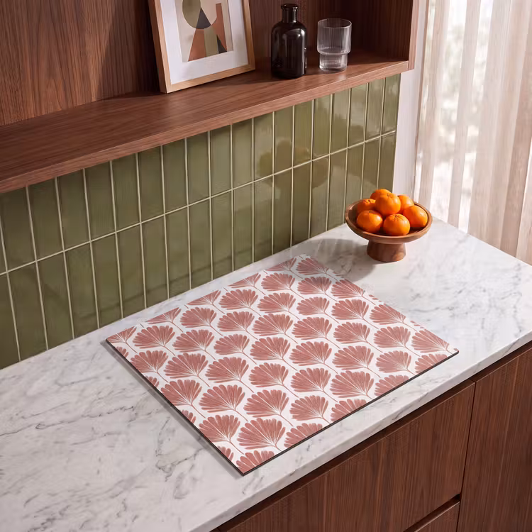 Induction hob cover - Fan - Motif - Terra — 4