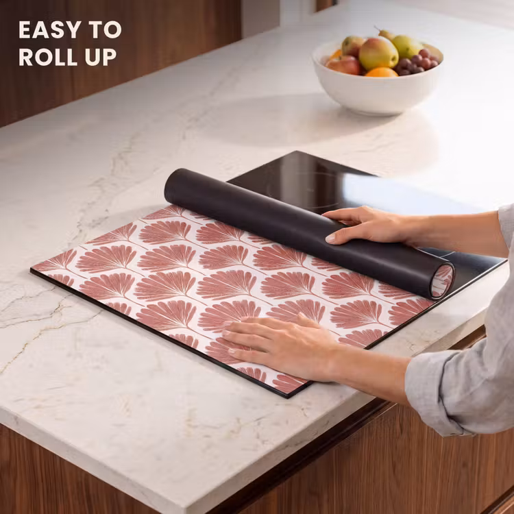 Induction hob cover - Fan - Motif - Terra — 6