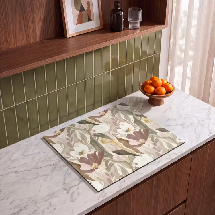 Induction hob cover - Flowers - Watercolor - Colorful — 4