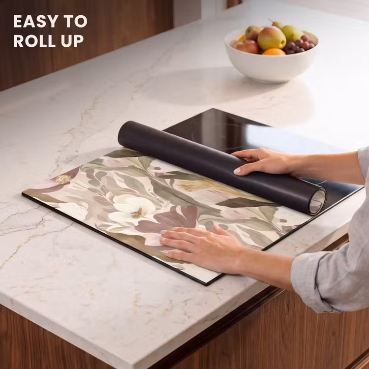 Induction hob cover - Flowers - Watercolor - Colorful — 6