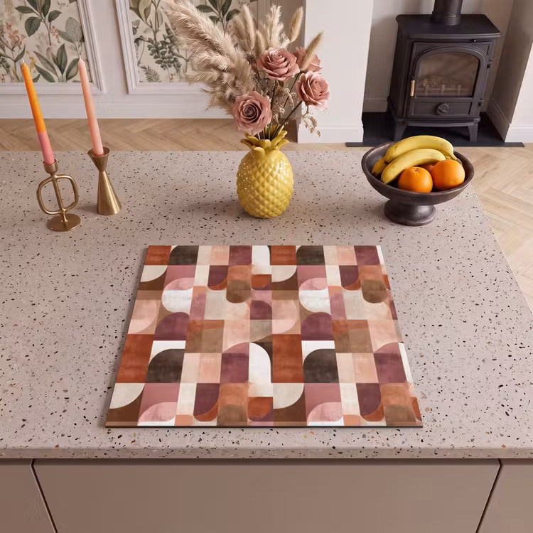 Induction hob cover - Geometry - Modern - Retro — 3