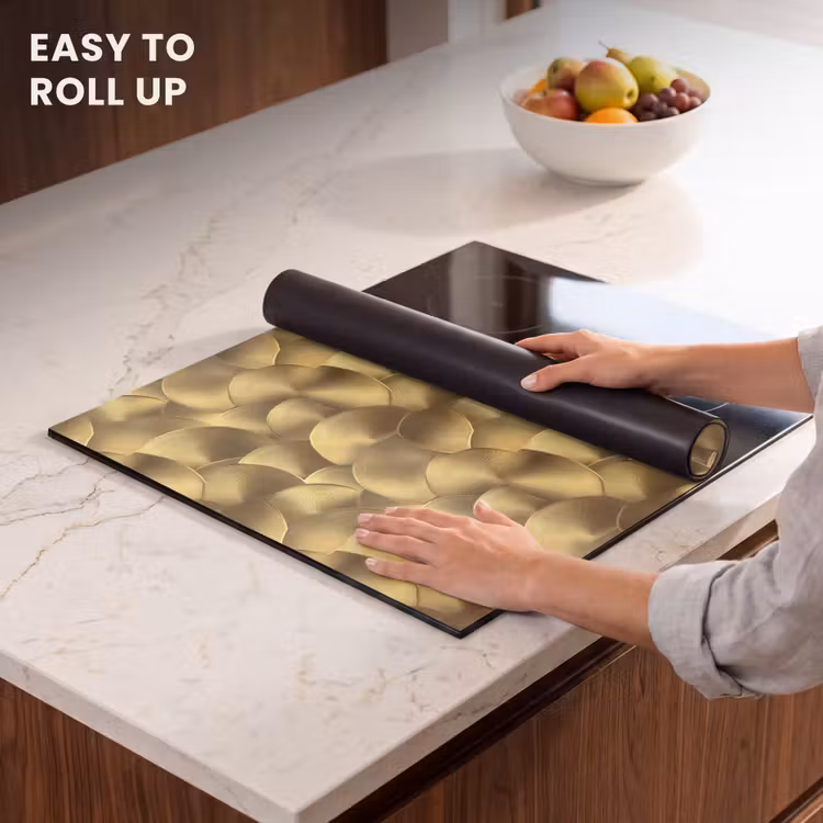 Induction hob protector - Modern - Circle - Gold — 6