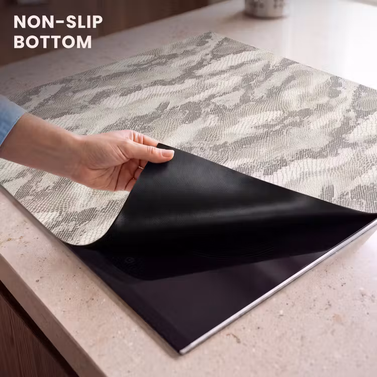 Induction hob protector - Snake - Pattern - Taupe — 5