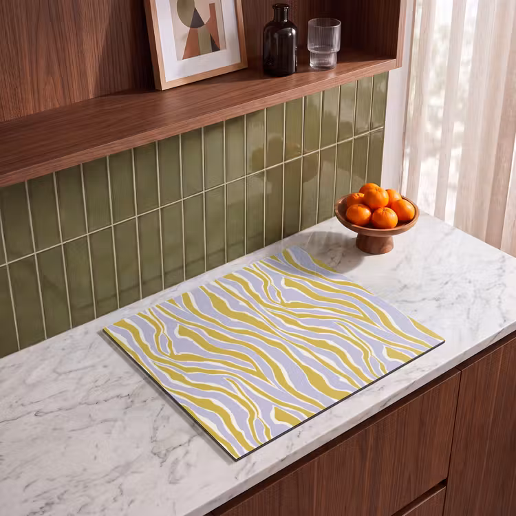 Induction hob protector - Zebra - Modern - Multicolored — 4