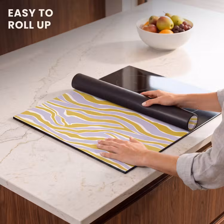Induction hob protector - Zebra - Modern - Multicolored — 6