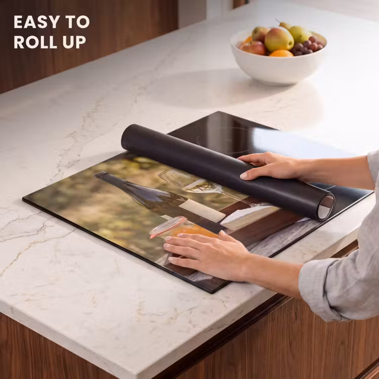 Induction hob protector - Picnic - Wine - Cheese board — 6