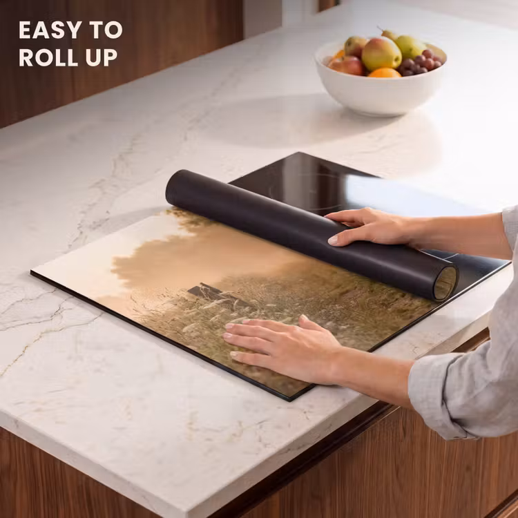Induction hob protector - Fence - Nature - Fog - Field — 6