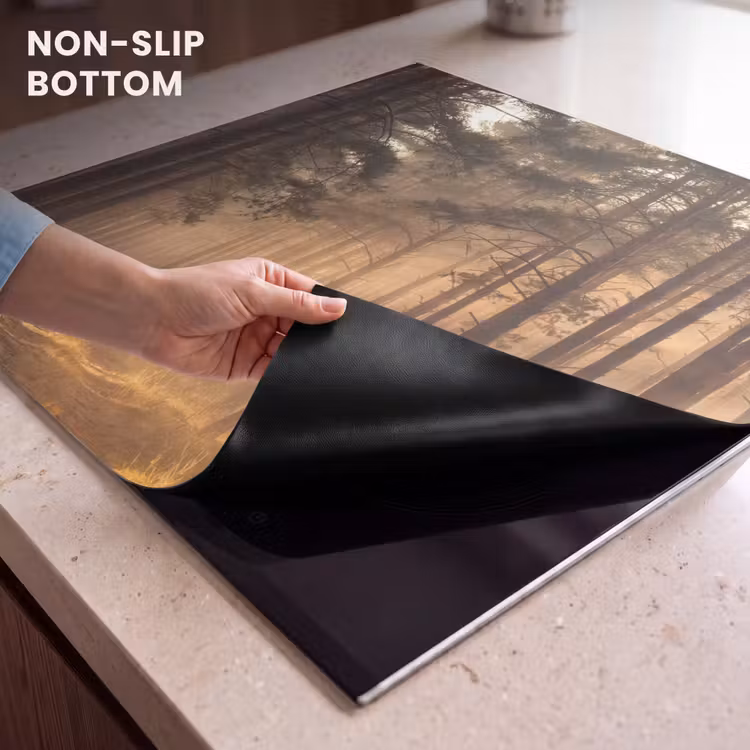 Induction hob protector - Forest - Fog - Sunlight — 5