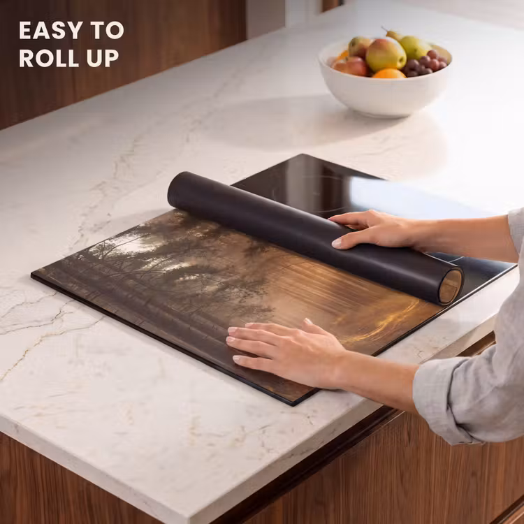 Induction hob protector - Forest - Fog - Sunlight — 6