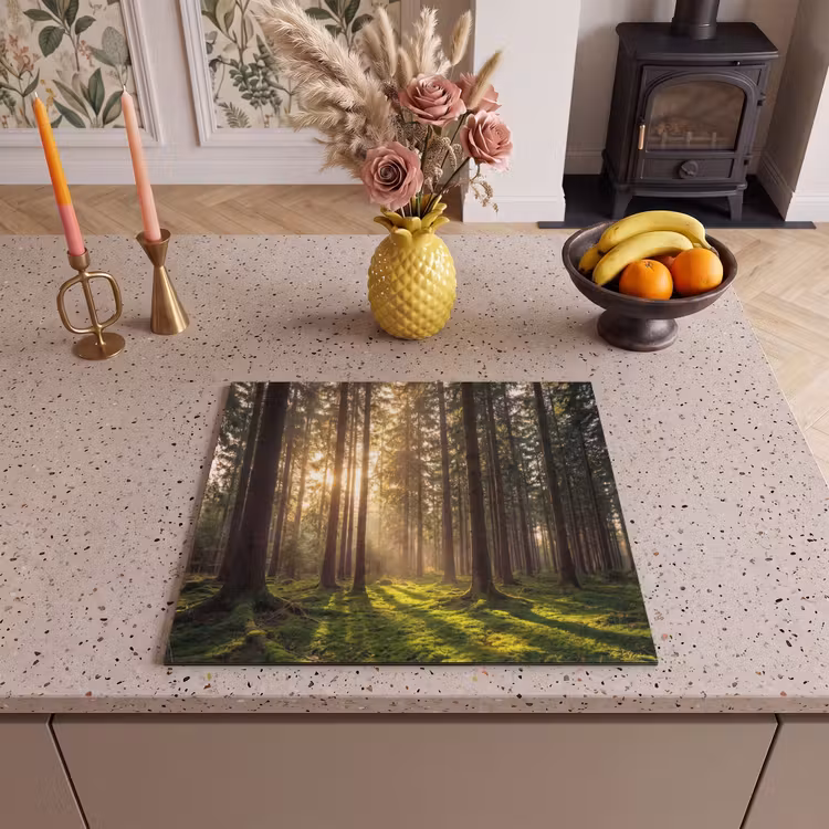 Induction hob protector - Forest - Grass - Sunlight — 3