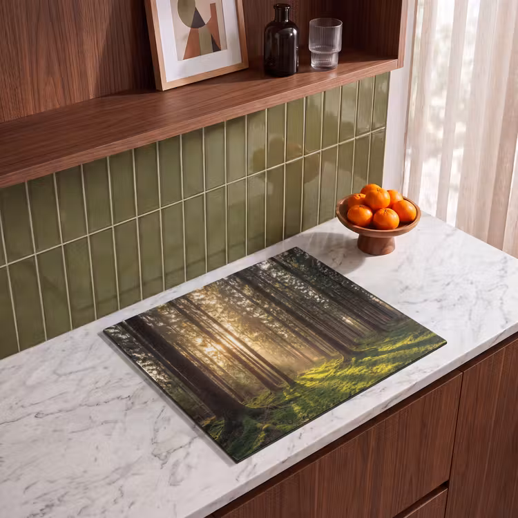 Induction hob protector - Forest - Grass - Sunlight — 4