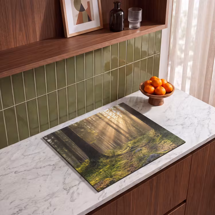 Induction hob protector - Forest - Sunlight - Grass — 4