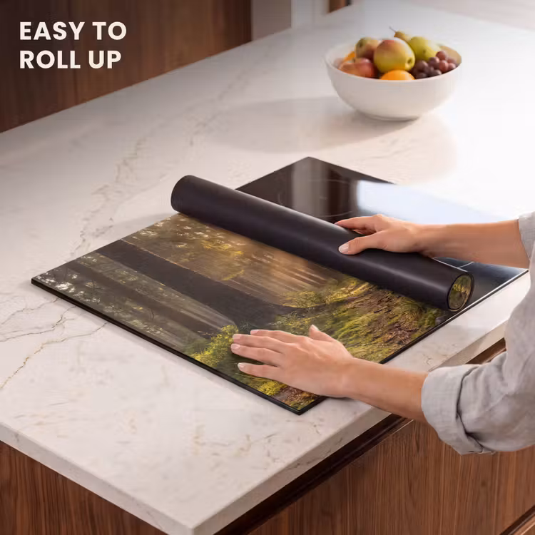 Induction hob protector - Forest - Sunlight - Grass — 6