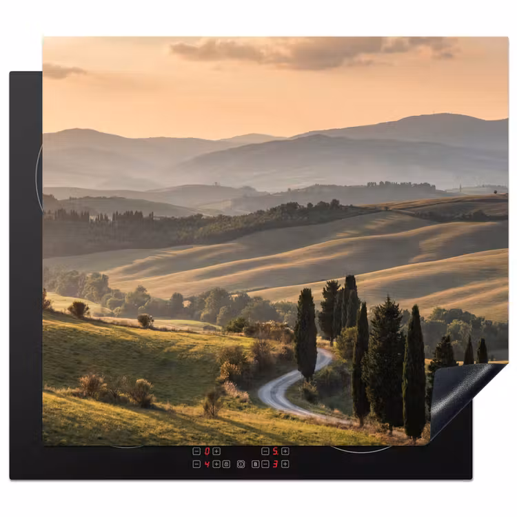 Induction hob protector - Tuscan - Landscape - Hills — 1
