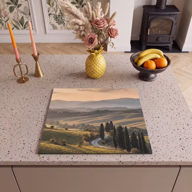 Induction hob protector - Tuscan - Landscape - Hills — 3