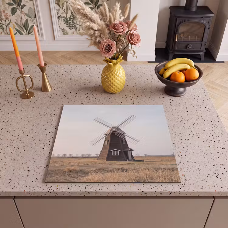 Induction hob protector - Windmills - Landscape - Field — 3