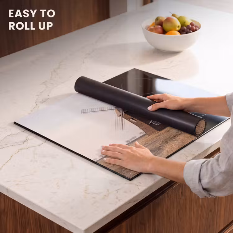 Induction hob protector - Windmills - Landscape - Field — 6