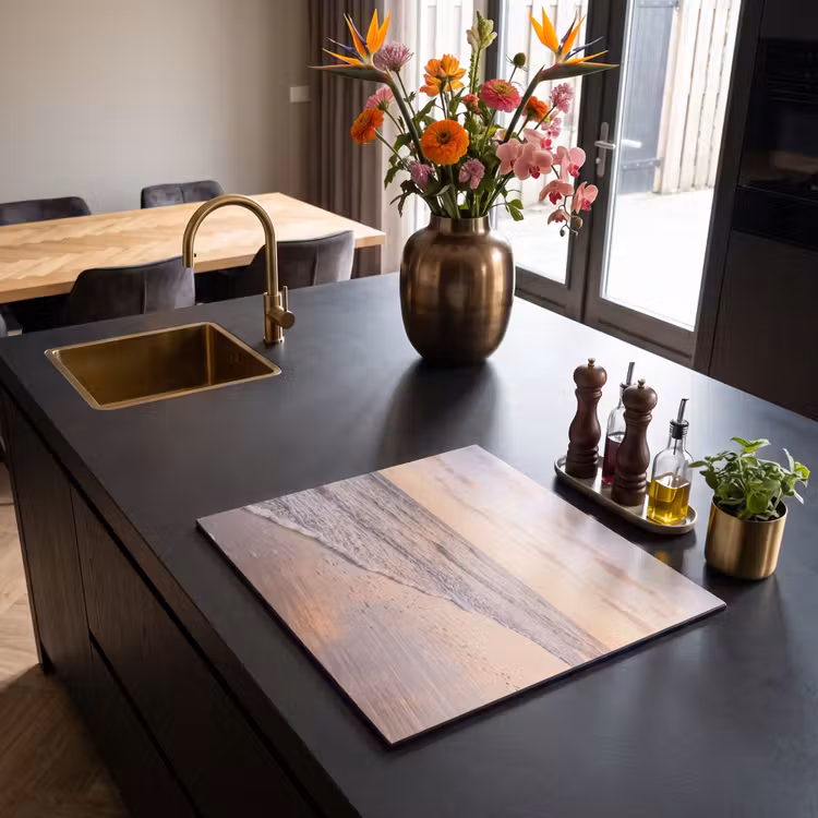 Induction hob protector - Beach - Surf - Clouds — 2