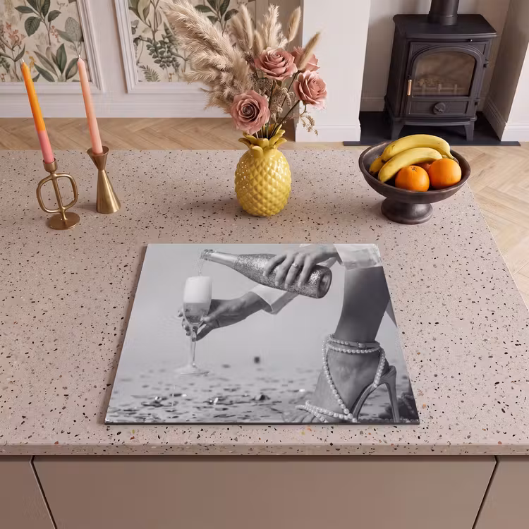 Induction hob protector - Festive - Champagne - Discoball — 3