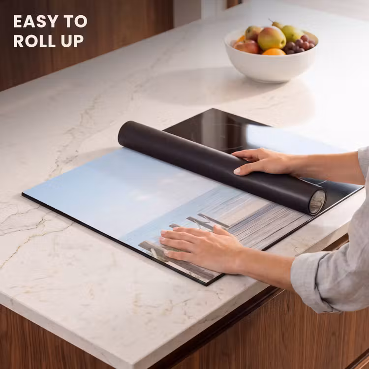 Induction hob protector - Palm trees - Path - Horizon — 6