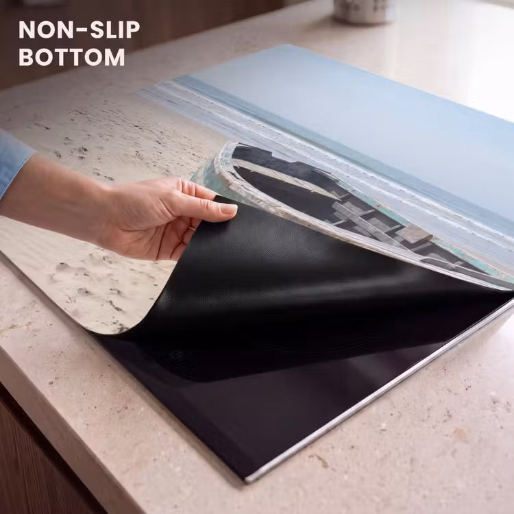 Induction hob protector - Boat - Sandy beach - Sea — 5