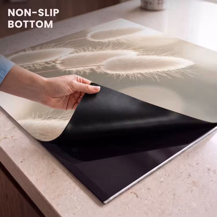 Induction hob protector - Hazetail Grass - White - Sunlight — 5