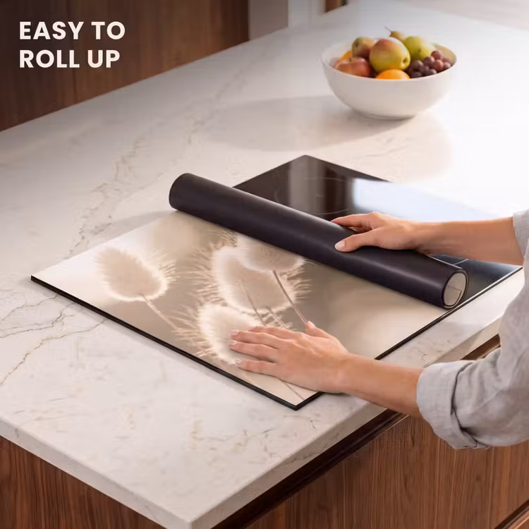 Induction hob protector - Hazetail Grass - White - Sunlight — 6