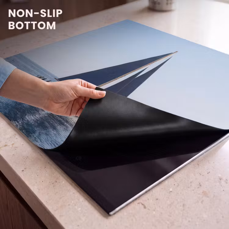 Induction hob protector - Sailboat - Sea - Blue — 5