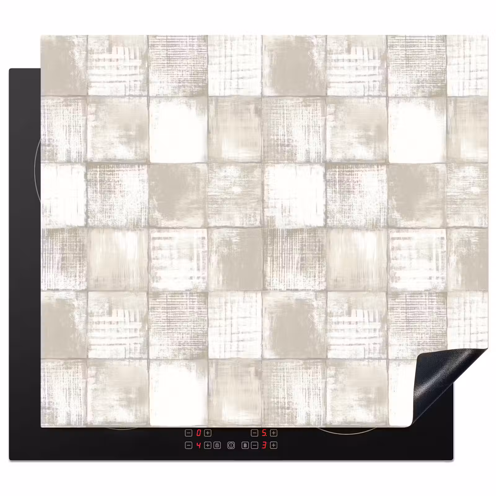 Induction hob protector - Tile - Pattern - Weathered — 1