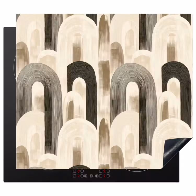 Induction hob protector - Abstract - Pattern - Arches — 1