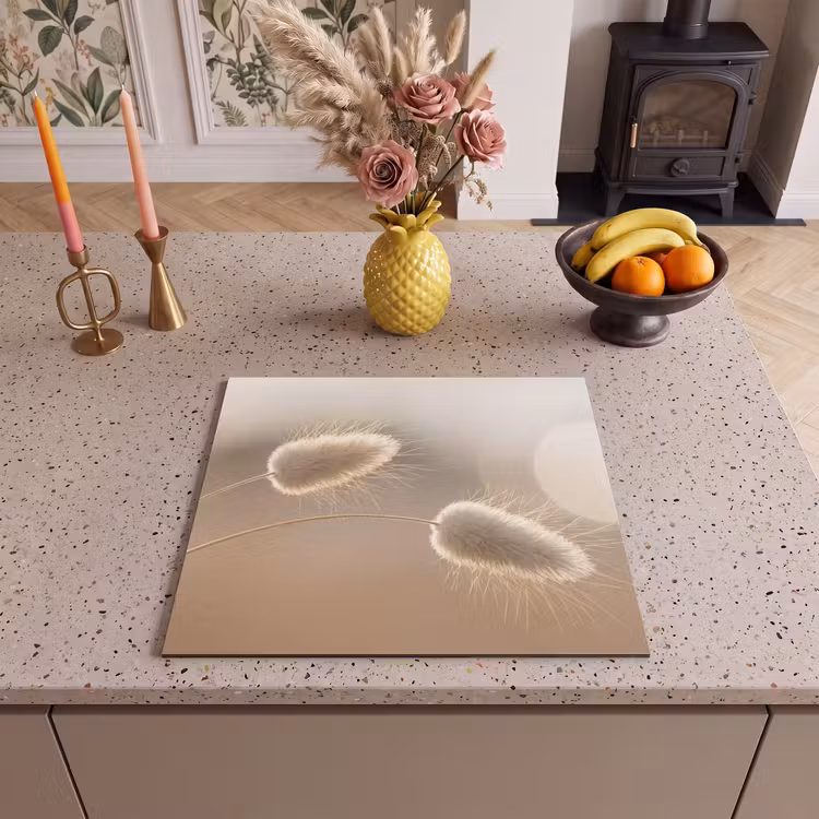 Induction hob protector - Haze tail grass - Grain hairs - Sunlight — 3