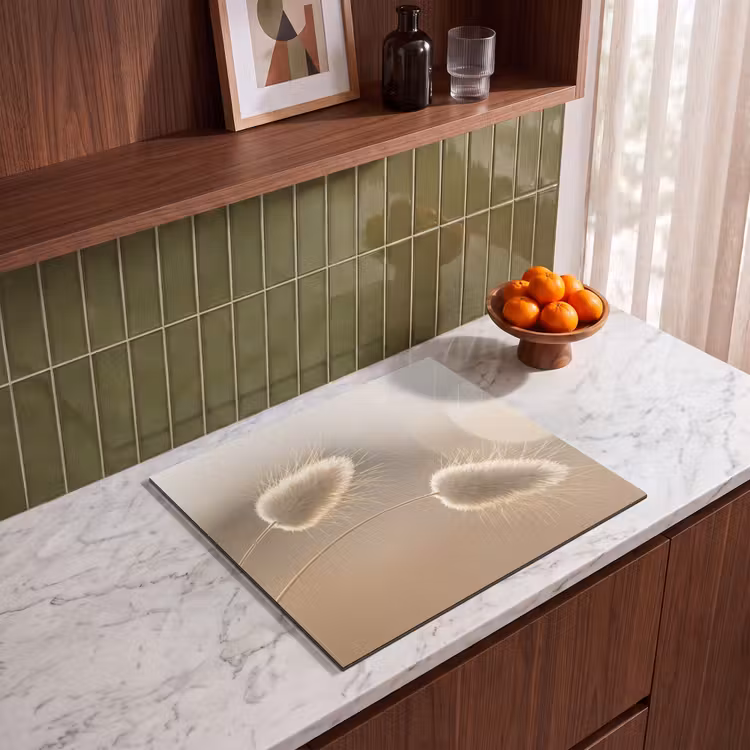 Induction hob protector - Haze tail grass - Grain hairs - Sunlight — 4