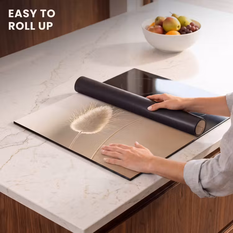 Induction hob protector - Haze tail grass - Grain hairs - Sunlight — 6