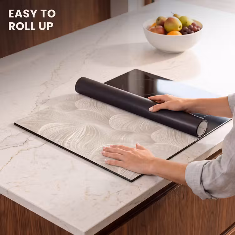 Induction hob protector - Lines - Fan - Beige — 6