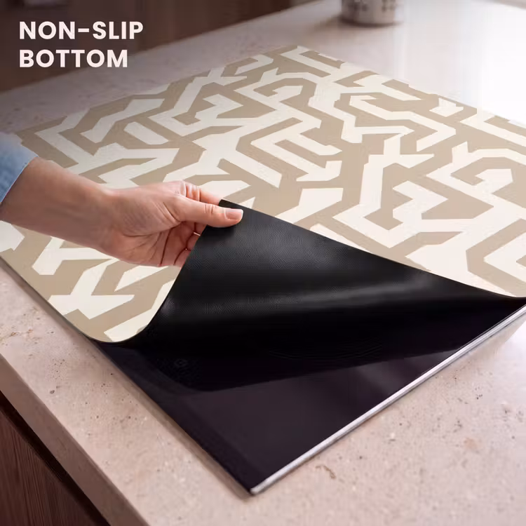 Induction hob protector - Modern - Abstract - Beige — 5