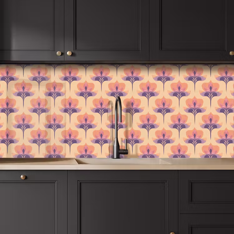 Kitchen splashback - Botanical - Pattern - Pastel — 6