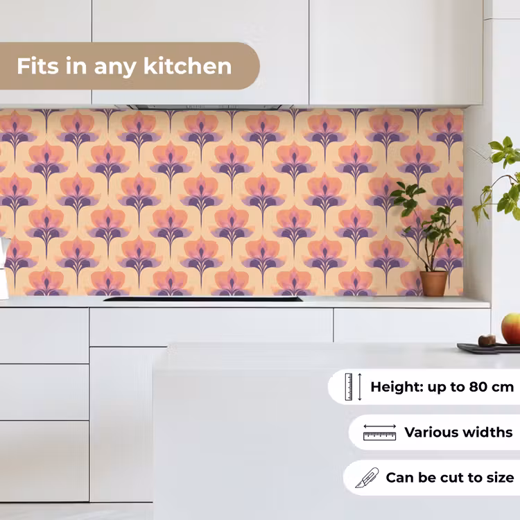 Kitchen splashback - Botanical - Pattern - Pastel — 7