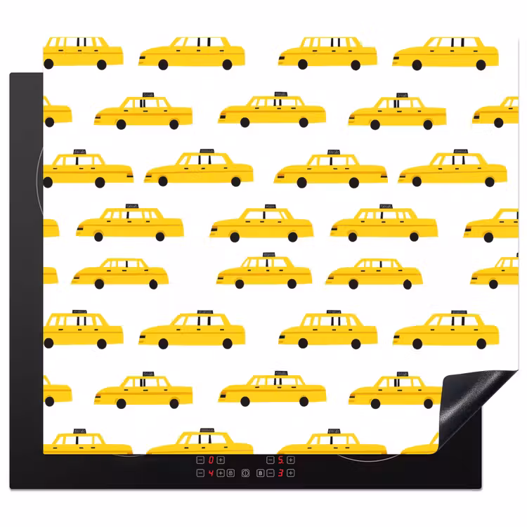 Induction hob cover - Cab - Iconic - Yellow — 1